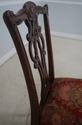 L65518EC: Set of 8 ETHAN ALLEN Carved Mahogany Chi