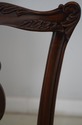 L65518EC: Set of 8 ETHAN ALLEN Carved Mahogany Chi