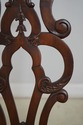 L65518EC: Set of 8 ETHAN ALLEN Carved Mahogany Chi