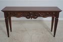 65510EC: ETHAN ALLEN Island Style Mahogany Console