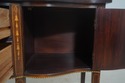 L65473EC: STICKLEY Inlaid Mahogany Brass Gallery S