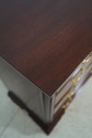 65490EC: Chippendale 10 Drawer Mahogany Gentleman'