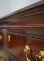 65490EC: Chippendale 10 Drawer Mahogany Gentleman'