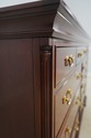 65490EC: Chippendale 10 Drawer Mahogany Gentleman'