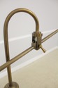 LF57012EC: Brass Adjustable Arm Lamp w. Toleware S
