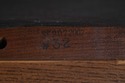 74673: STICKLEY Mission Oak Leather Chair & Ottoma
