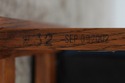 74673: STICKLEY Mission Oak Leather Chair & Ottoma