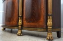 74457: EJ VICTOR Regency Mahogany Gilded Sideboard