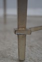 74731: Modern Hollywood Regency Square Silver Leaf
