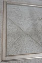 74731: Modern Hollywood Regency Square Silver Leaf