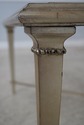 74731: Modern Hollywood Regency Square Silver Leaf
