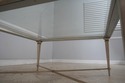 74731: Modern Hollywood Regency Square Silver Leaf