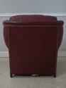 F74644: HANCOCK & MOORE Leather Chair & Ottoman