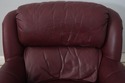 F74644: HANCOCK & MOORE Leather Chair & Ottoman