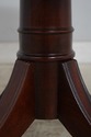 74701: HICKORY CHAIR Mahogany Inlaid Drum Table
