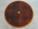 74701: HICKORY CHAIR Mahogany Inlaid Drum Table