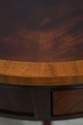 74701: HICKORY CHAIR Mahogany Inlaid Drum Table