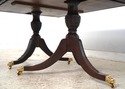 74604: STICKLEY Flame Mahogany Double Pedestal Din