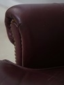 F74644: HANCOCK & MOORE Leather Chair & Ottoman