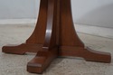 74871: STICKLEY Mission Oak Split Pedestal Dining 