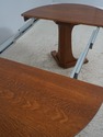 74871: STICKLEY Mission Oak Split Pedestal Dining 