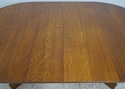 74871: STICKLEY Mission Oak Split Pedestal Dining 
