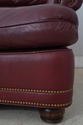 F74644: HANCOCK & MOORE Leather Chair & Ottoman