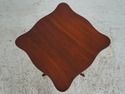L74717: HENKEL HARRIS Cherry Tilt Top Tea Table