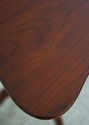 L74717: HENKEL HARRIS Cherry Tilt Top Tea Table