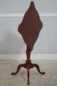 L74717: HENKEL HARRIS Cherry Tilt Top Tea Table