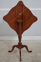 L74717: HENKEL HARRIS Cherry Tilt Top Tea Table