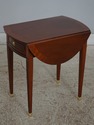 L74853: Pair Of BAKER Mahogany Drop Leaf Pembroke 