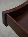 L74888: MAITLAND SMITH Burlwood 1 Drawer Writing D