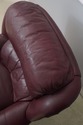 F74644: HANCOCK & MOORE Leather Chair & Ottoman