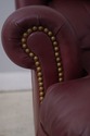 F74644: HANCOCK & MOORE Leather Chair & Ottoman