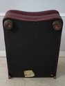 F74644: HANCOCK & MOORE Leather Chair & Ottoman