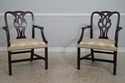 73863: Set Of 8 BAKER Chippendale Mahogany Dining 