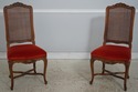 74825: Set Of 6 French Louis XV Walnut Cane Back D