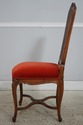 74825: Set Of 6 French Louis XV Walnut Cane Back D