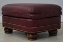 F74644: HANCOCK & MOORE Leather Chair & Ottoman