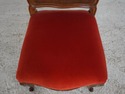 74825: Set Of 6 French Louis XV Walnut Cane Back D