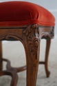 74825: Set Of 6 French Louis XV Walnut Cane Back D