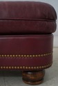 F74644: HANCOCK & MOORE Leather Chair & Ottoman