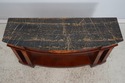 L74828: HENREDON Inlaid Mahogany Marble Top Consol