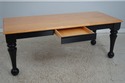 74789: Large Tiger Maple Country Style 1 Drawer De