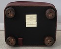 F74644: HANCOCK & MOORE Leather Chair & Ottoman