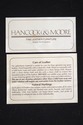 F74644: HANCOCK & MOORE Leather Chair & Ottoman