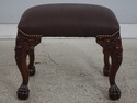 74892: Chippendale English Style Paw Feet Mahogany