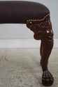 74892: Chippendale English Style Paw Feet Mahogany
