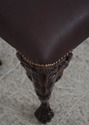 74892: Chippendale English Style Paw Feet Mahogany